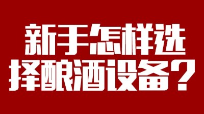 小白必看，新手做酒，怎樣選擇糧食釀酒設(shè)備？